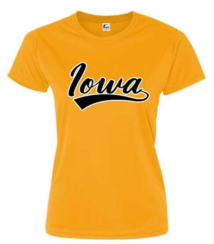 Copy of IA.USSSA Tee - Adult LADIES Poly/Wicking