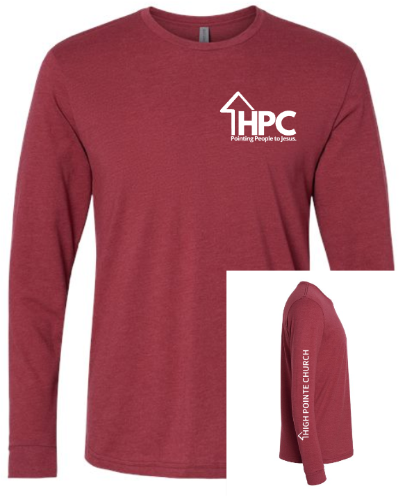 HPC Long Sleeve Tee With sleeve graphics (ADULT sizes) Multiple Color Options