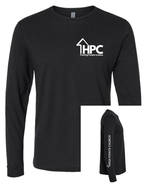 HPC Long Sleeve Tee With sleeve graphics (ADULT sizes) Multiple Color Options