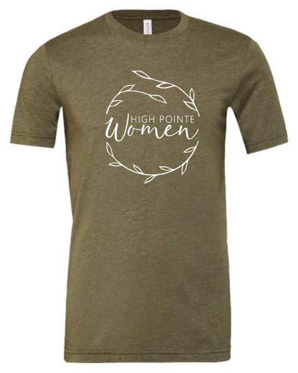 HPC Women's Ministry Short Sleeve Tee (ADULT sizes) Multiple Color Options