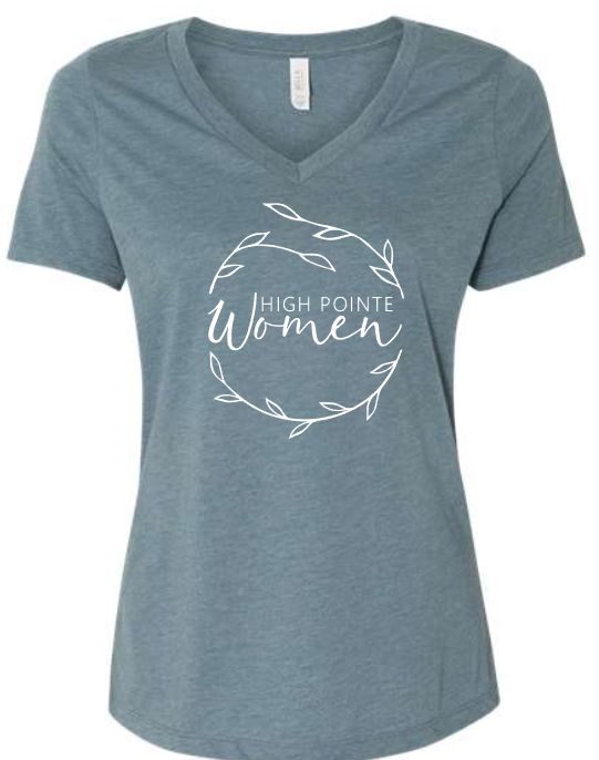 HPC Women's Ministry V-NECK Short Sleeve Tee (ADULT sizes) Multiple Color Options
