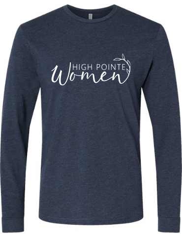 HPC Women's Ministry Long Sleeve Tee (ADULT sizes) Multiple Color Options