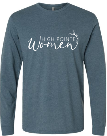HPC Women's Ministry Long Sleeve Tee (ADULT sizes) Multiple Color Options