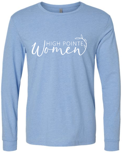 HPC Women's Ministry Long Sleeve Tee (ADULT sizes) Multiple Color Options