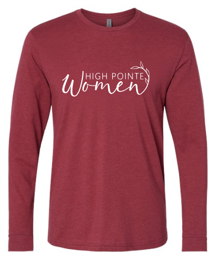 HPC Women's Ministry Long Sleeve Tee (ADULT sizes) Multiple Color Options
