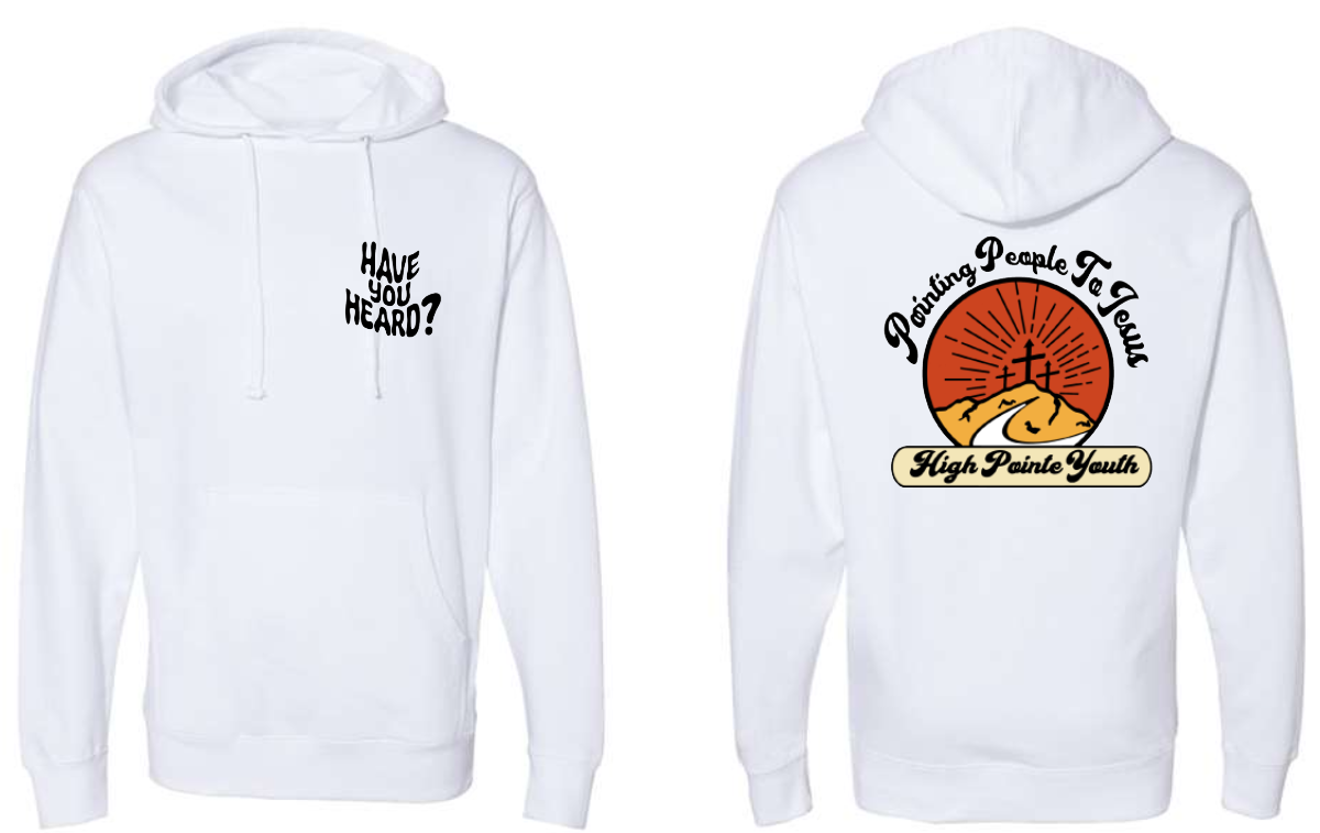 HPC Youth Ministry Hoodie (ADULT sizes) 2 Color Options
