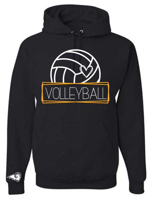 RAMS Volleyball Tee/Hoodie