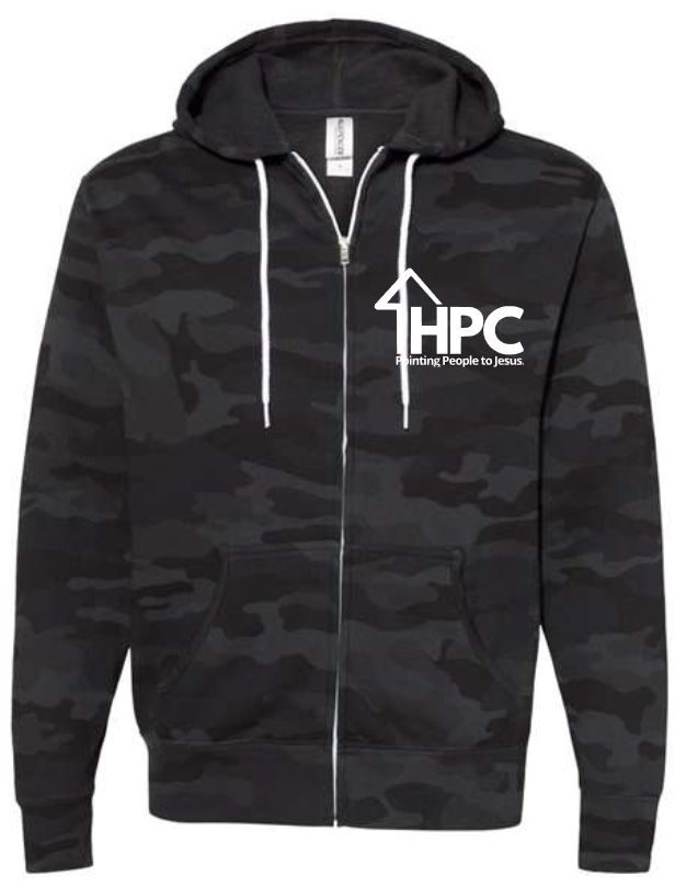 HPC Zip Up LIGHTWEIGHT Hoodie (ADULT sizes) Multiple Color Options