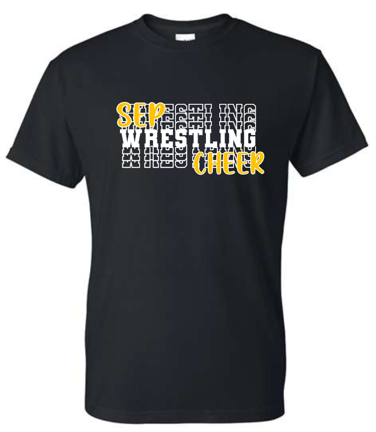 SEP Wrestling CHEER Apparel (tee/hoodie/crew)