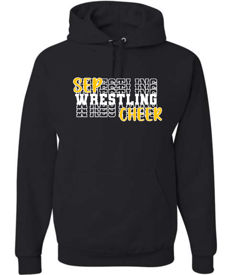 SEP Wrestling CHEER Apparel (tee/hoodie/crew)