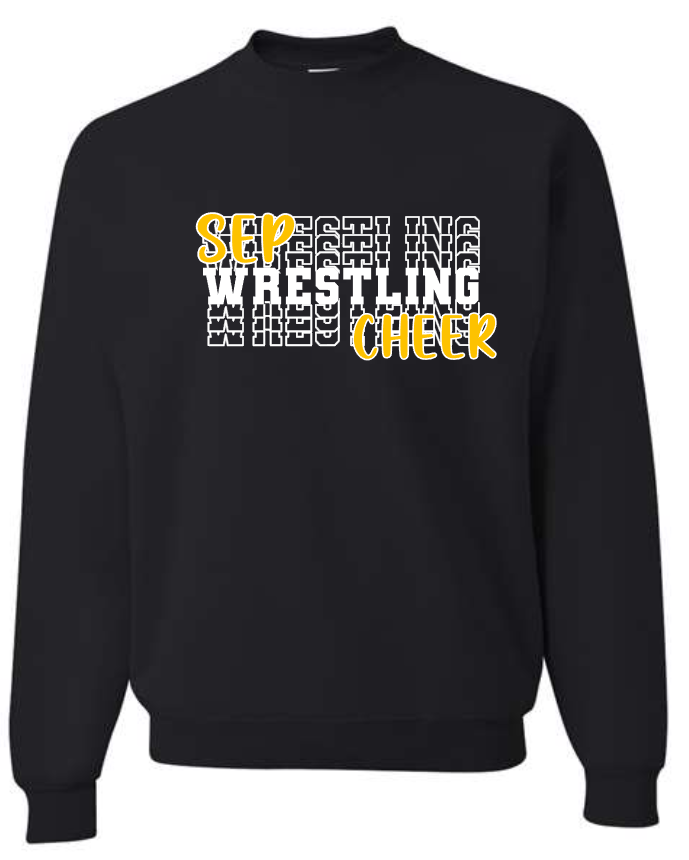 SEP Wrestling CHEER Apparel (tee/hoodie/crew)