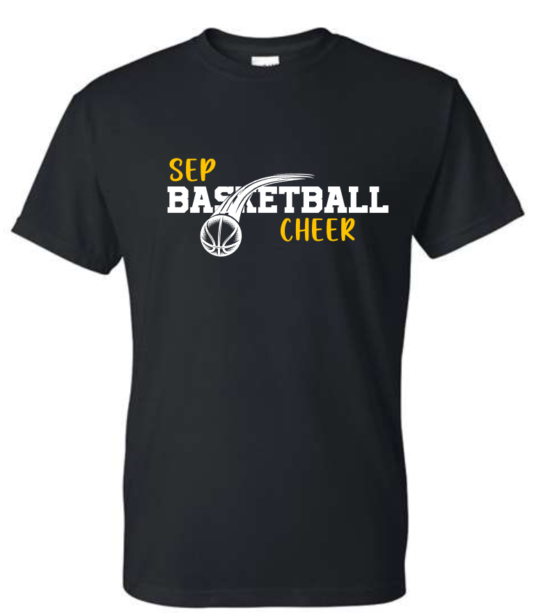 SEP Basketball CHEER Apparel (tee/hoodie/crew)