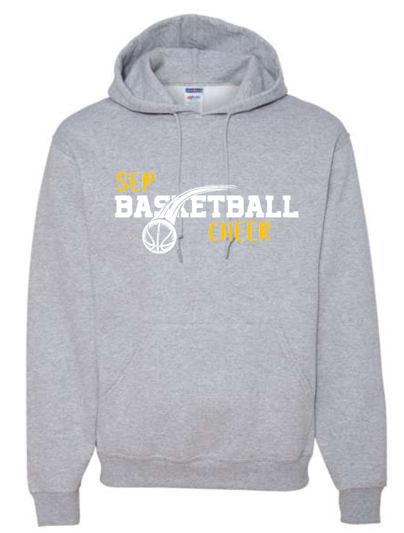 SEP Basketball CHEER Apparel (tee/hoodie/crew)