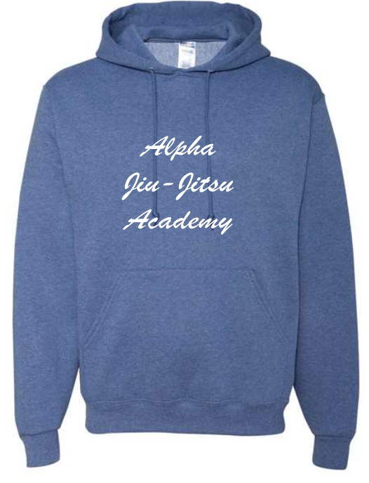 Alpha Jiu-Jitsu Academy Script Crew and Hoodie (Adult and Youth Sizing)