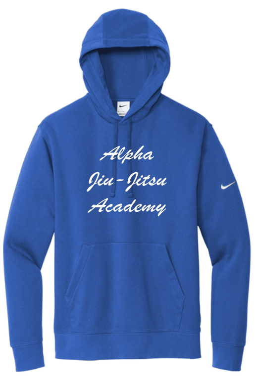 Alpha Jiu-Jitsu Academy Script Nike Hoodie (Adult Sizes Only)