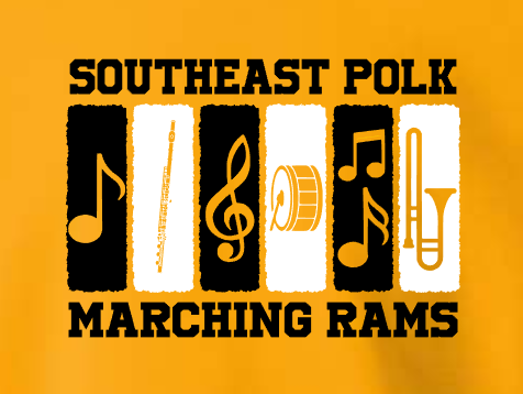 Color Block SEP Marching RAMS Tee and Long Sleeve (Adult Sizes)