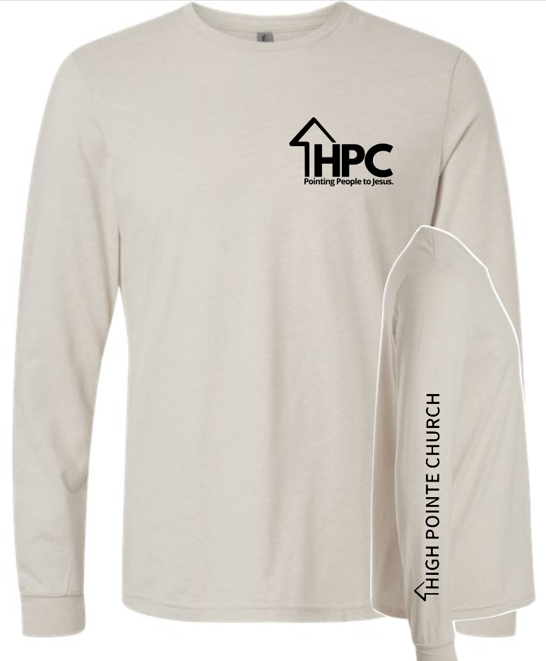HPC Long Sleeve Tee With sleeve graphics (ADULT sizes) Multiple Color Options