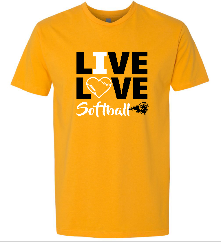 SEP RAMS I Love Softball (Adult and Youth)