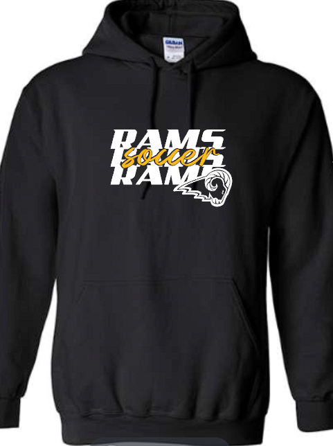 SEP RAMS Soccer RRR Tee/Crew/hoodie (Adult and Youth)