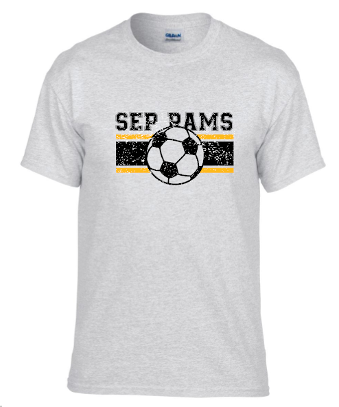 SEP RAMS Soccer Grunge Subli Tee/Crew/hoodie (Adult and Youth)