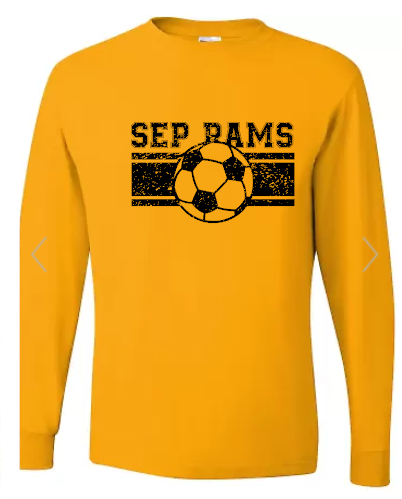 SEP RAMS Soccer Grunge Subli Tee/Crew/hoodie (Adult and Youth)