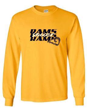 SEP RAMS Soccer RRR Tee/Crew/hoodie (Adult and Youth)