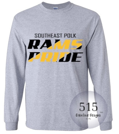 SEP Rams Pride Tee/long sleeve (Adult and Youth)