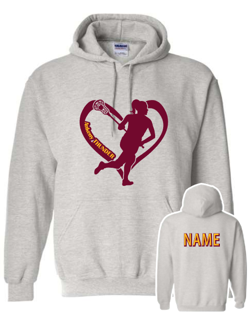 Ankeny Lacrosse Hoodie HEART (Youth)