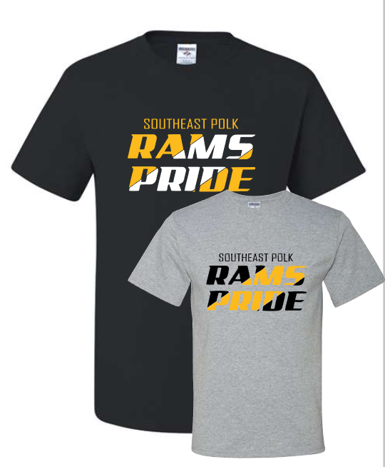 SEP Rams Pride Tee/long sleeve (Adult and Youth)