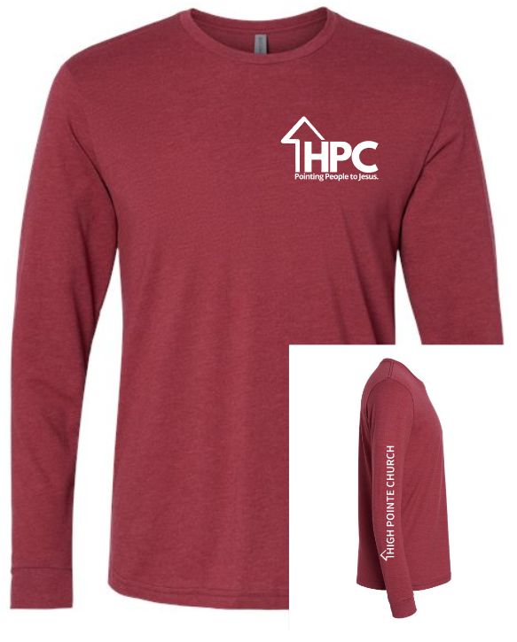 HPC Long Sleeve Tee With sleeve graphics (ADULT sizes)     Multiple Color Options