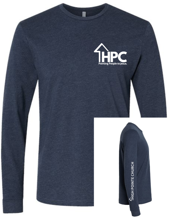 HPC Long Sleeve Tee With sleeve graphics (ADULT sizes)     Multiple Color Options