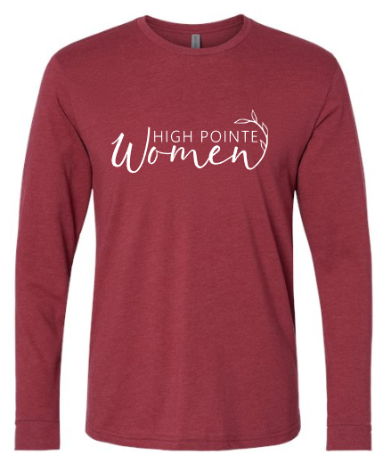 HPC Women's Ministry Long Sleeve Tee (ADULT sizes)     Multiple Color Options