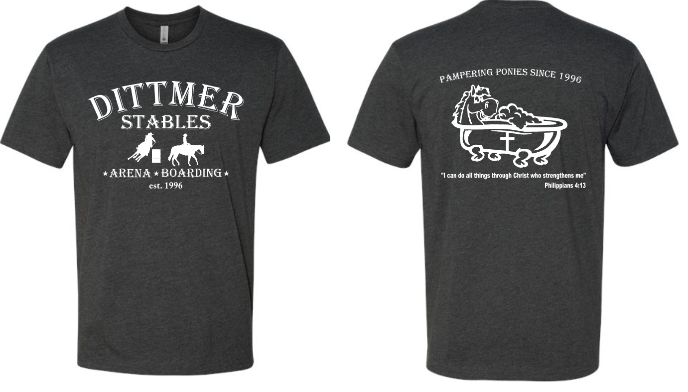 Dittmer Stables Short Sleeve Tee (ADULT sizes)