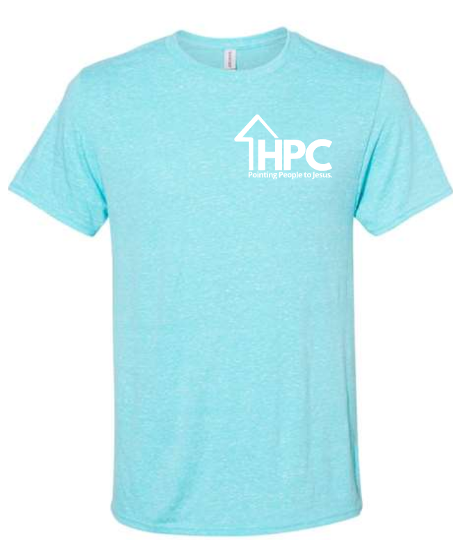 HPC Snow Heather Short Sleeve Tee (ADULT sizes)   Multiple Color Options