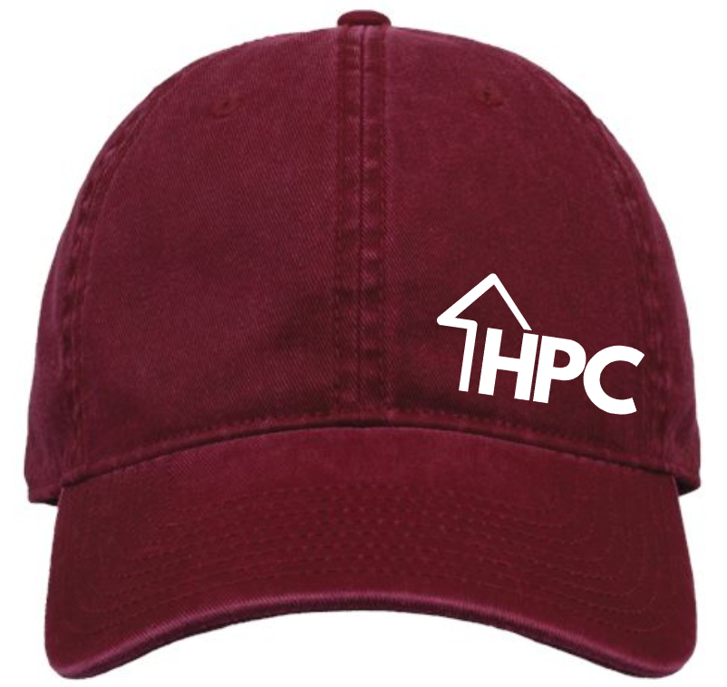 HPC pigment dyed cap (Adjustable)  Multiple Color Options