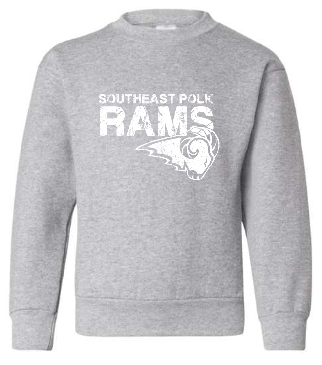 SEP Southeast Polk Rams Sweatshirts (Adult and Youth)