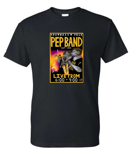 Pep Band SEP Marching RAMS Tee (Adult and Youth Sizes)