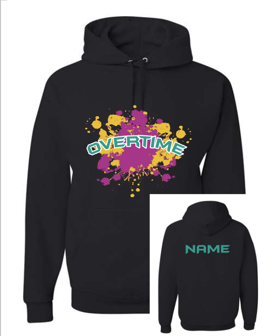 Overtime Basketball Color Splat New colors (YOUTH)