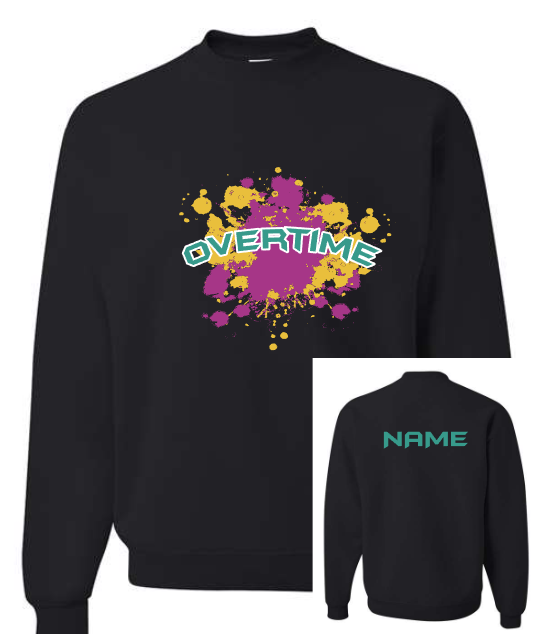 Overtime Basketball Color Splat New colors (YOUTH)
