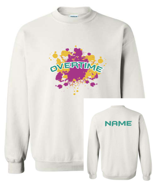 Overtime Basketball Color Splat New Colors (Adult)