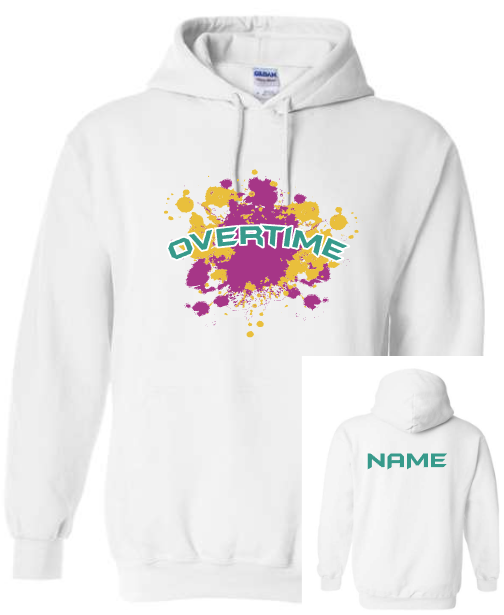 Overtime Basketball Color Splat New Colors (Adult)