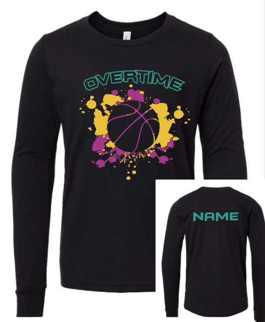 Overtime Bball Color Splat New colors (YOUTH)
