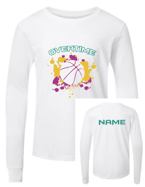 Overtime Basketball with ball New colors (Adult)