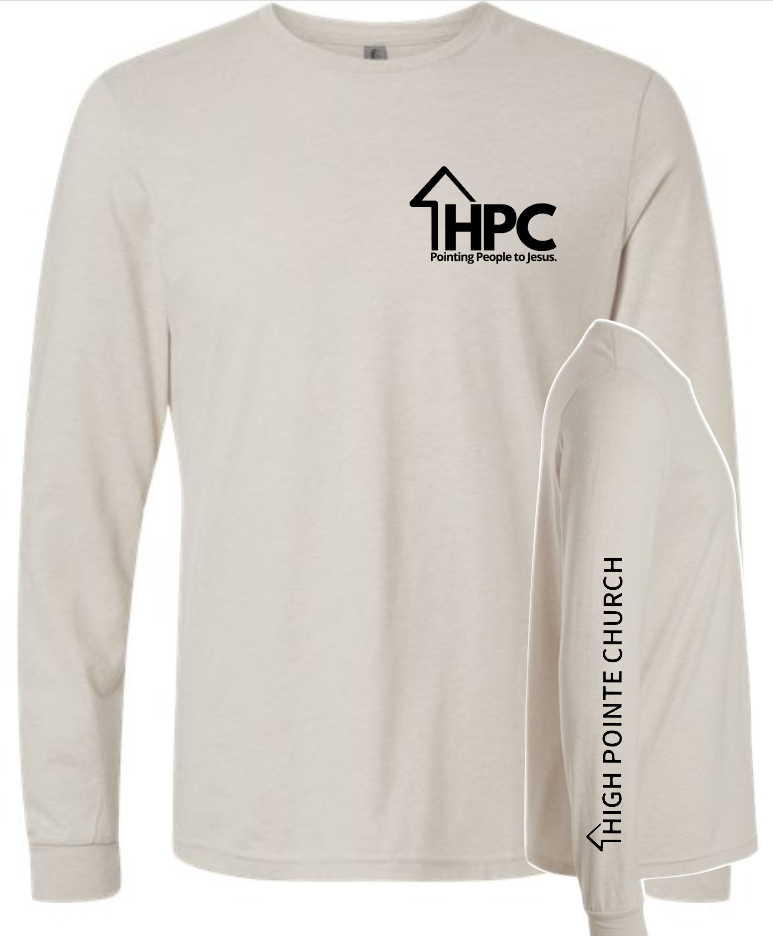 HPC Long Sleeve Tee With sleeve graphics (ADULT sizes)     Multiple Color Options