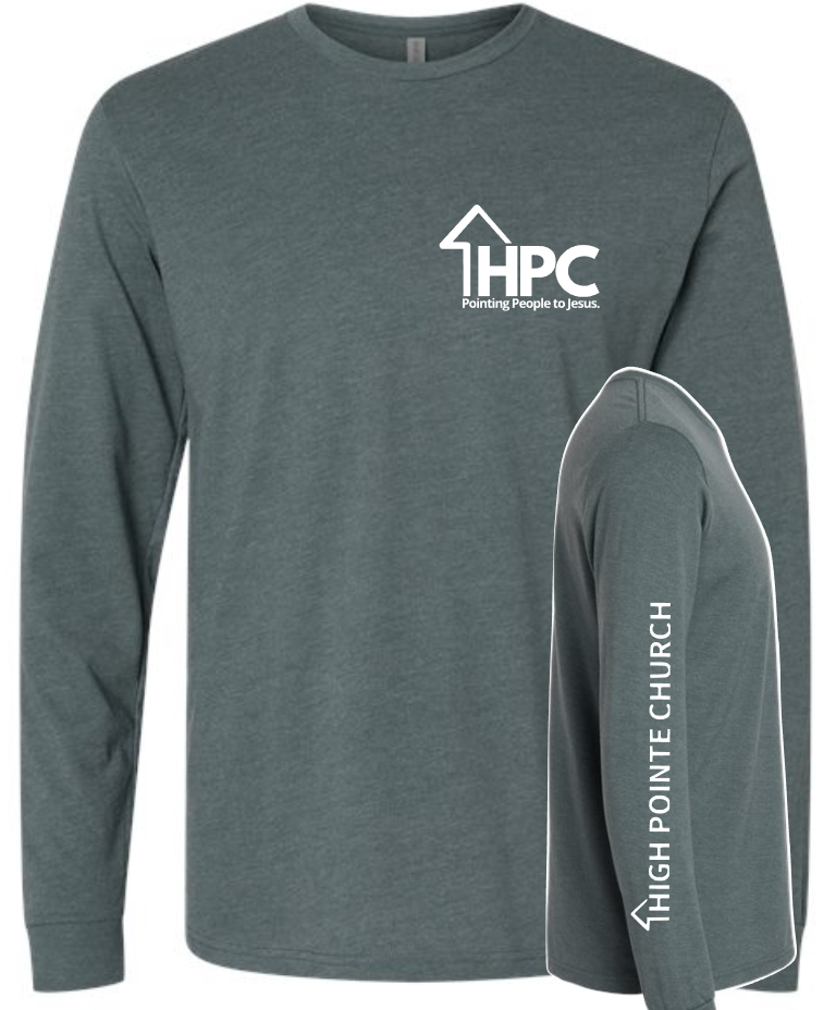 HPC Long Sleeve Tee With sleeve graphics (ADULT sizes)     Multiple Color Options