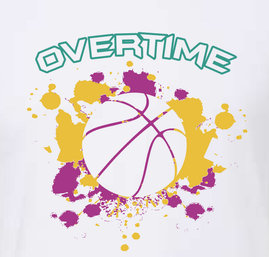 Overtime Bball Color Splat New colors (YOUTH)