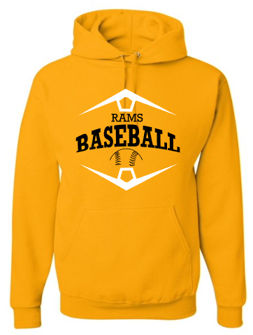 SEP Rams Bases Tee/Crew/hoodie (Adult and Youth)