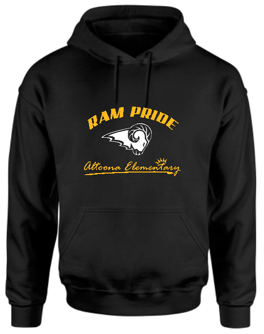 Altoona Elementary Ram Pride Hoodie/Sweatshirt (Adult)