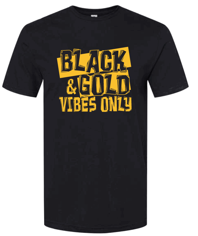 SEP Black and Gold Vibes Sleeve Tee (Adult)