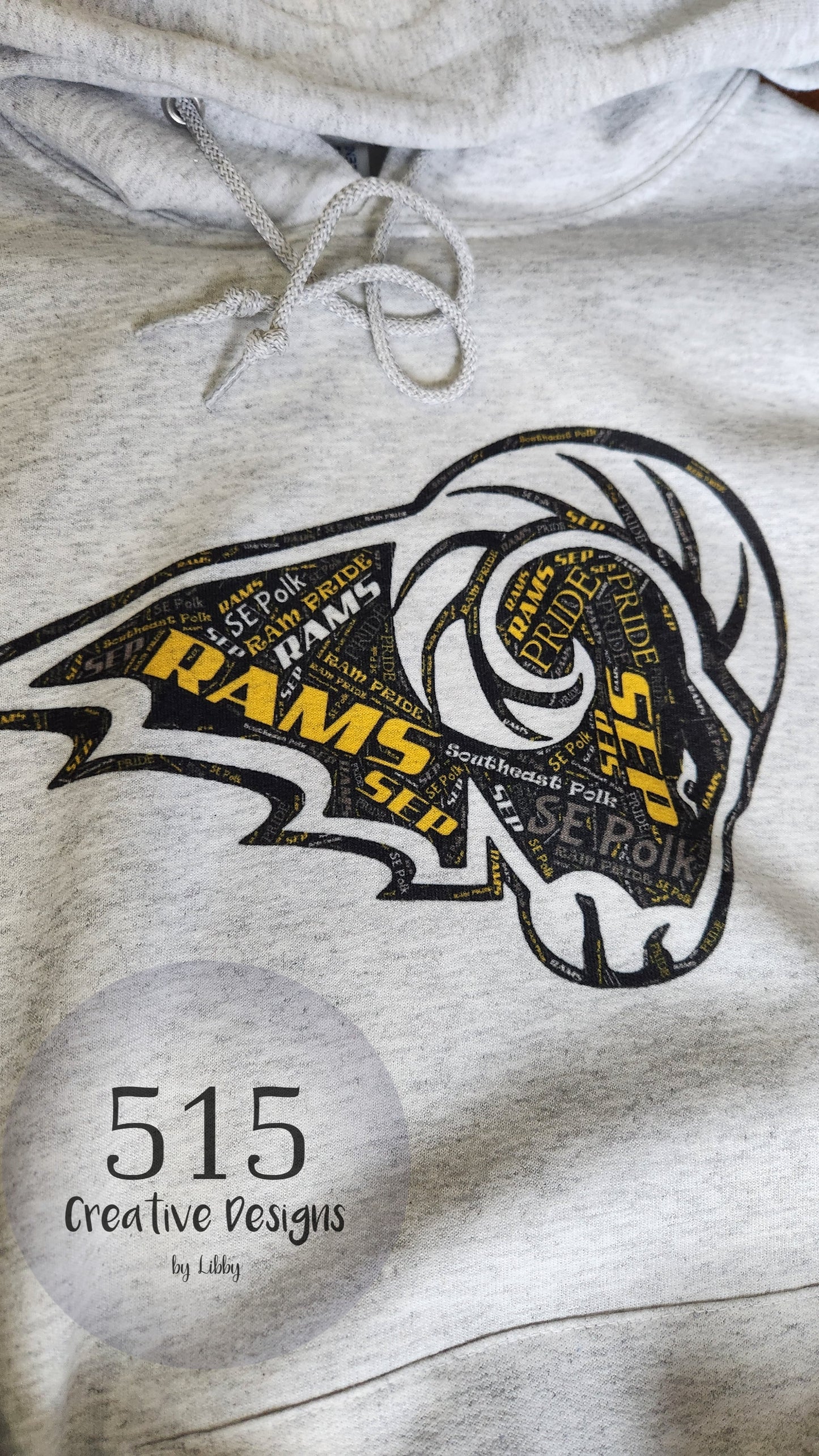 SEP RAM Word Logo Crew/hoodie/tee (Adult and Youth)